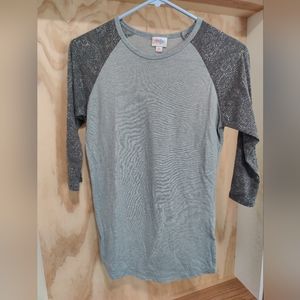XS LuLaRoe 3/4 in Sleeve Tee